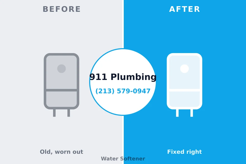 Before and after: plumbing company Newton, MA